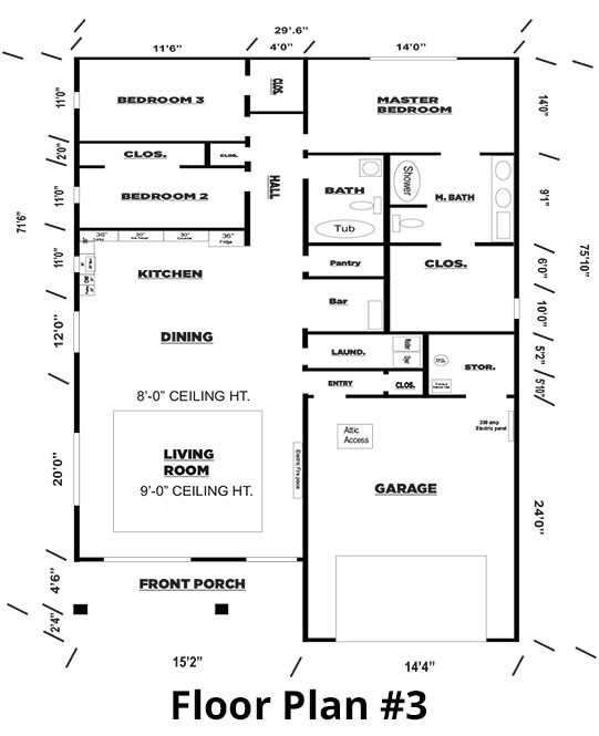 Patterson Twp., PA floor plan